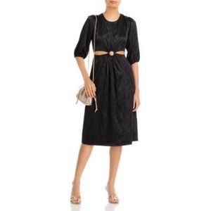 NEW- AQUA -Cutout O Ring Midriff Dress - 100% Exclusive - SOLD OUT